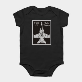 VFA-103 Jolly Rogers - F/A-18 Baby Bodysuit